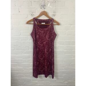 Columbia Women's Scoop-Neck Cold Bay Sundress Sleeveless Burgundy Size XS